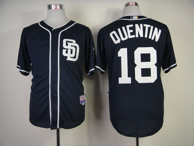 San Diego Padres #18 Carlos Quentin Navy Blue Jerseys,We sell and wholesale San Diego Padres #18 Carlos Quentin Navy Blue Jerseys on line form chian!