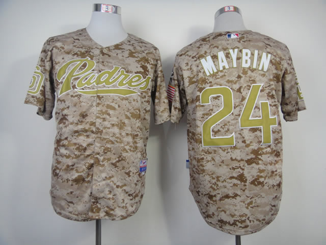San Diego Padres #24 Cameron Maybin 2014 Camo Jerseys,We sell and wholesale San Diego Padres #24 Cameron Maybin 2014 Camo Jerseys on line form chian!