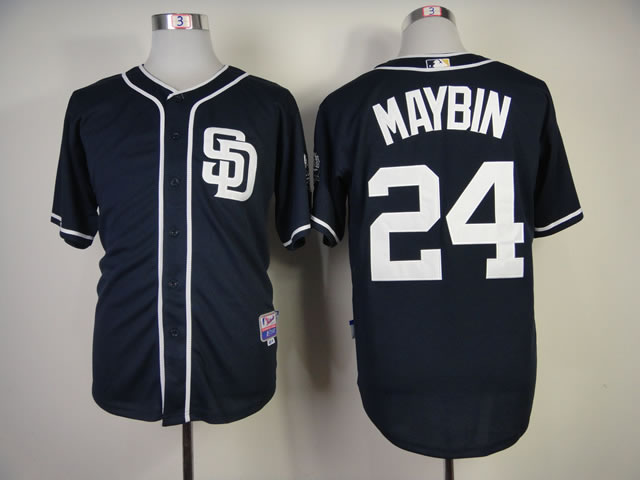 San Diego Padres #24 Cameron Maybin Navy Blue Jerseys,We sell and wholesale San Diego Padres #24 Cameron Maybin Navy Blue Jerseys on line form chian!
