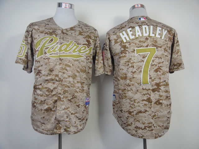 San Diego Padres #7 Chase Headley 2014 Camo Jerseys,We sell and wholesale San Diego Padres #7 Chase Headley 2014 Camo Jerseys on line form chian!