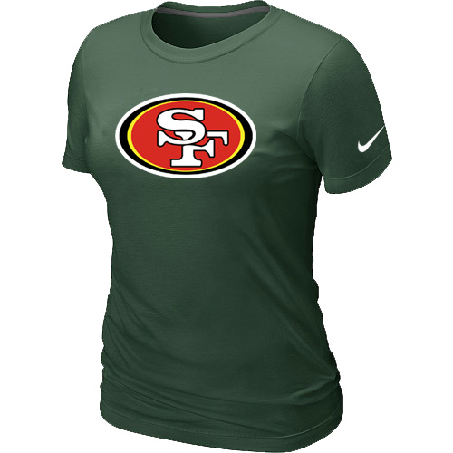 San Francisco 49ers D.Green Women's Logo T-Shirt,We sell and wholesale San Francisco 49ers D.Green Women's Logo T-Shirt on line form chian!