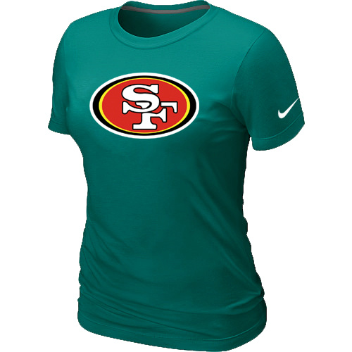 San Francisco 49ers L.Green Women's Logo T-Shirt,We sell and wholesale San Francisco 49ers L.Green Women's Logo T-Shirt on line form chian!
