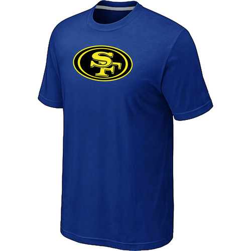 San Francisco 49ers Neon Logo Charcoal Blue T-shirt,We sell and wholesale San Francisco 49ers Neon Logo Charcoal Blue T-shirt on line form chian!