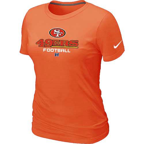 San Francisco 49ers Orange Women's Critical Victory T-Shirt,We sell and wholesale San Francisco 49ers Orange Women's Critical Victory T-Shirt on line form chian!