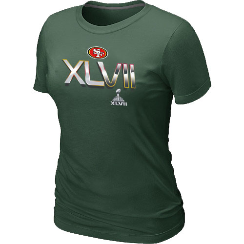 San Francisco 49ers Super Bowl XLVII On Our Way D.Green Women's T-Shirt,We sell and wholesale San Francisco 49ers Super Bowl XLVII On Our Way D.Green Women's T-Shirt on line form chian!