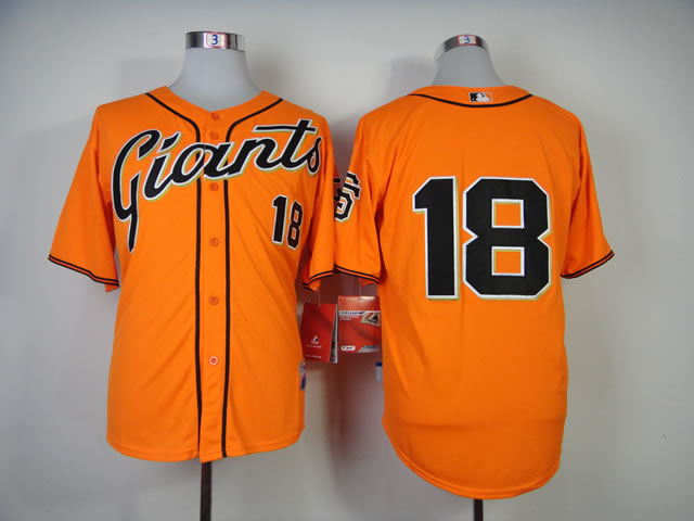 San Francisco Giants #18 Matt Cain 2014 Orange Jerseys,We sell and wholesale San Francisco Giants #18 Matt Cain 2014 Orange Jerseys on line form chian!