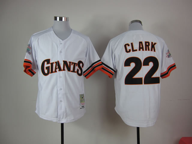 San Francisco Giants #22 Clark White Throwback Jerseys,We sell and wholesale San Francisco Giants #22 Clark White Throwback Jerseys on line form chian!
