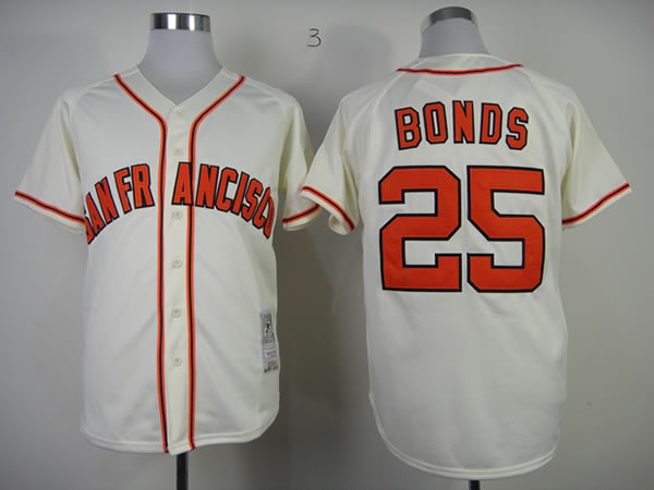 San Francisco Giants #25 Barry Bonds Throwback 2004 Cream Jerseys,We sell and wholesale San Francisco Giants #25 Barry Bonds Throwback 2004 Cream Jerseys on line form chian!