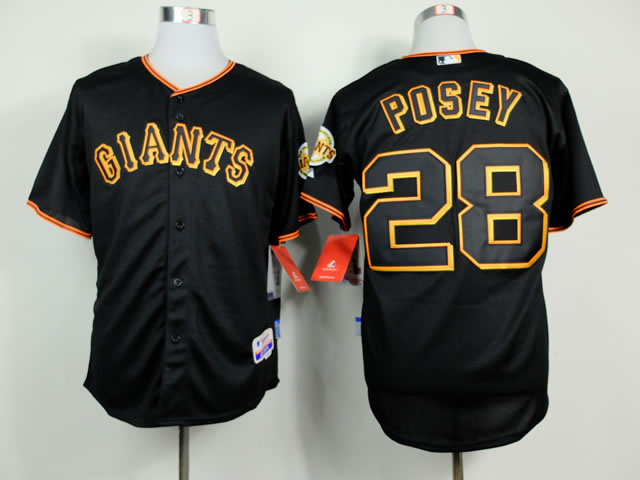 San Francisco Giants #28 Buster Posey Black Jerseys,We sell and wholesale San Francisco Giants #28 Buster Posey Black Jerseys on line form chian!