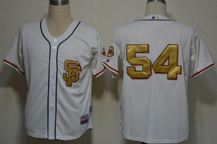 San Francisco Giants #54 Sergio Romo 2013 Cream With Gold Jerseys,We sell and wholesale San Francisco Giants #54 Sergio Romo 2013 Cream With Gold Jerseys on line form chian!
