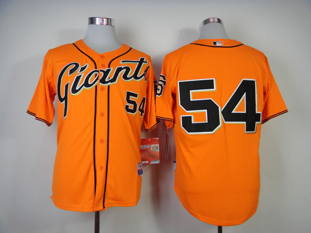 San Francisco Giants #54 Sergio Romo 2014 Orange Jerseys,We sell and wholesale San Francisco Giants #54 Sergio Romo 2014 Orange Jerseys on line form chian!