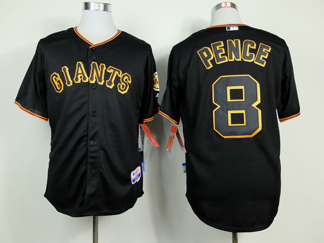 San Francisco Giants #8 Hunter Pence Black Jerseys,We sell and wholesale San Francisco Giants #8 Hunter Pence Black Jerseys on line form chian!