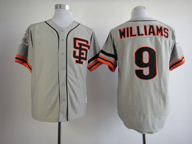 San Francisco Giants #9 Williams Gray Throwback Jerseys,We sell and wholesale San Francisco Giants #9 Williams Gray Throwback Jerseys on line form chian!