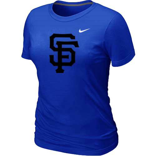 San Francisco Giants Heathered Blue Nike Women's Blended T-Shirt,We sell and wholesale San Francisco Giants Heathered Blue Nike Women's Blended T-Shirt on line form chian!