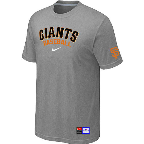 San Francisco Giants L.Grey Nike Short Sleeve Practice T-Shirt,We sell and wholesale San Francisco Giants L.Grey Nike Short Sleeve Practice T-Shirt on line form chian!