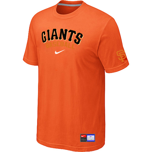 San Francisco Giants Orange Nike Short Sleeve Practice T-Shirt,We sell and wholesale San Francisco Giants Orange Nike Short Sleeve Practice T-Shirt on line form chian!