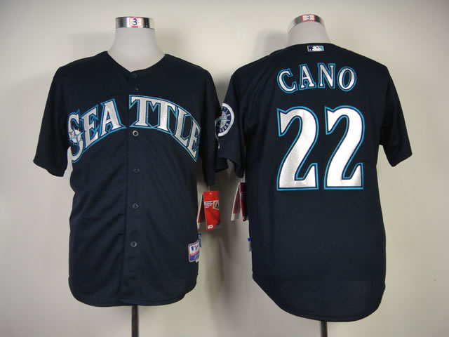 Seattle Mariners #22 Cano 2014 Navy Blue Jerseys,We sell and wholesale Seattle Mariners #22 Cano 2014 Navy Blue Jerseys on line form chian!
