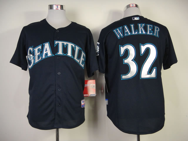 Seattle Mariners #32 Walker Navy Blue Jerseys,We sell and wholesale Seattle Mariners #32 Walker Navy Blue Jerseys on line form chian!