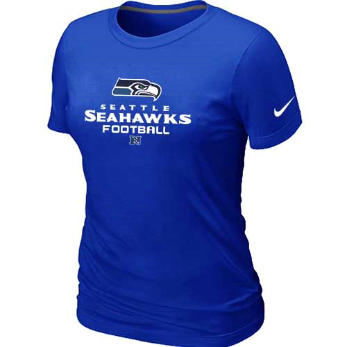 Seattle Seahawks Blue Women's Critical Victory T-Shirt,We sell and wholesale Seattle Seahawks Blue Women's Critical Victory T-Shirt on line form chian!