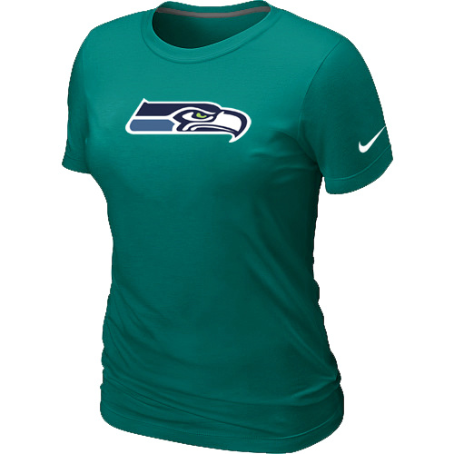 Seattle Seahawks L.Green Women's Logo T-Shirt,We sell and wholesale Seattle Seahawks L.Green Women's Logo T-Shirt on line form chian!