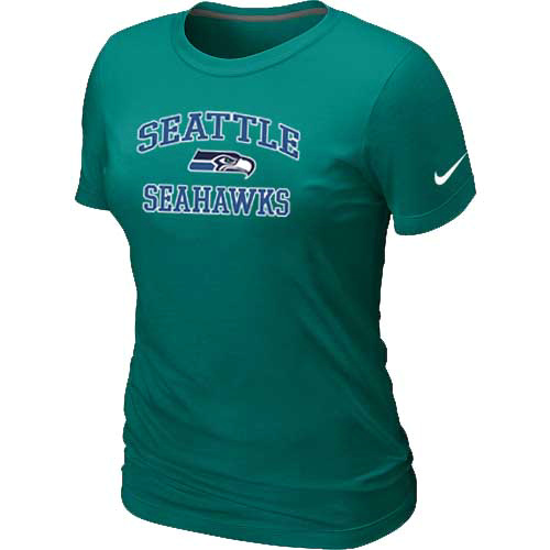 Seattle Seahawks Women's Heart & Soul L.Green T-Shirt,We sell and wholesale Seattle Seahawks Women's Heart & Soul L.Green T-Shirt on line form chian!