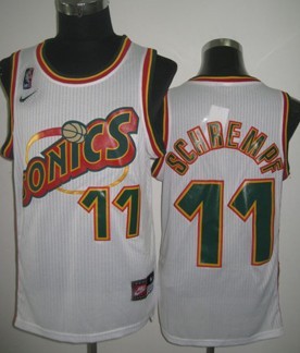 Seattle Supersonics #11 Detlef Schrempf 1995-96 White Swingman Jerseys,We sell and wholesale Seattle Supersonics #11 Detlef Schrempf 1995-96 White Swingman Jerseys on line form chian!