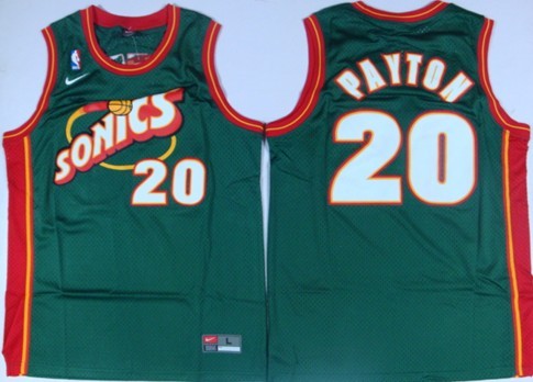 Seattle Supersonics #20 Gary Payton 1995-96 Green Swingman Jerseys,We sell and wholesale Seattle Supersonics #20 Gary Payton 1995-96 Green Swingman Jerseys on line form chian!