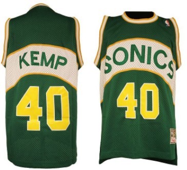 Seattle Supersonics #40 Shawn Kemp 1994-95 Green Throwback Swingman Jerseys,We sell and wholesale Seattle Supersonics #40 Shawn Kemp 1994-95 Green Throwback Swingman Jerseys on line form chian!