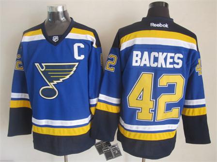 St. Louis Blues #42 Backes C Patch 2014 Blue Jerseys,We sell and wholesale St. Louis Blues #42 Backes C Patch 2014 Blue Jerseys on line form chian!