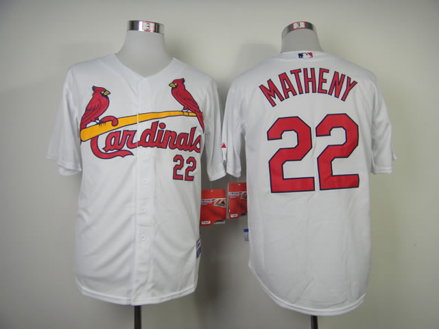 St. Louis Cardinals #22 Matheny White Jerseys,We sell and wholesale St. Louis Cardinals #22 Matheny White Jerseys on line form chian!