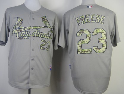 St. Louis Cardinals #23 David Freese Gray 2013 USMC Home Cool Base Jerseys,We sell and wholesale St. Louis Cardinals #23 David Freese Gray 2013 USMC Home Cool Base Jerseys on line form chian!