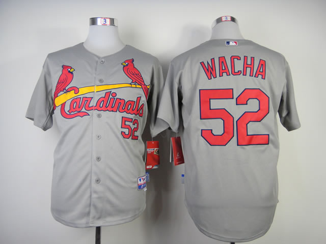 St. Louis Cardinals #52 Wacha Gray Jerseys,We sell and wholesale St. Louis Cardinals #52 Wacha Gray Jerseys on line form chian!