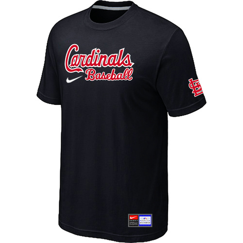St. Louis Cardinals Black Nike Short Sleeve Practice T-Shirt,We sell and wholesale St. Louis Cardinals Black Nike Short Sleeve Practice T-Shirt on line form chian!
