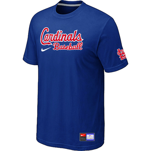 St. Louis Cardinals Blue Nike Short Sleeve Practice T-Shirt,We sell and wholesale St. Louis Cardinals Blue Nike Short Sleeve Practice T-Shirt on line form chian!