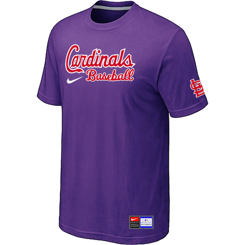 St. Louis Cardinals Purple Nike Short Sleeve Practice T-Shirt,We sell and wholesale St. Louis Cardinals Purple Nike Short Sleeve Practice T-Shirt on line form chian!
