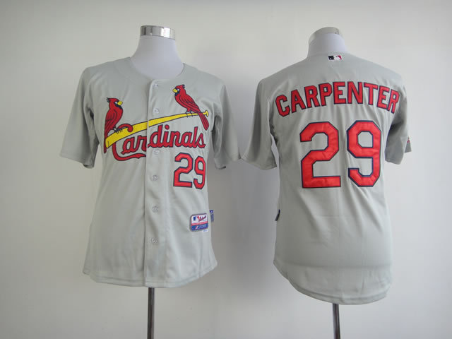 St.Louis Cardinals #29 Chris Carpenter Gray Jersey,We sell and wholesale St.Louis Cardinals #29 Chris Carpenter Gray Jersey on line form chian!