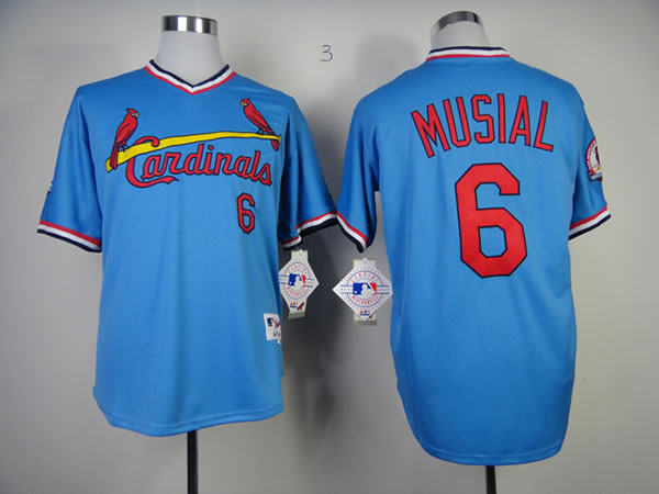 St.Louis Cardinals #6 Stan Musial Blue Throwback 1982 Jerseys,We sell and wholesale St.Louis Cardinals #6 Stan Musial Blue Throwback 1982 Jerseys on line form chian!
