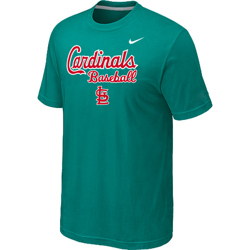 St.Louis Cardinals 2014 Home Practice T-Shirt - Green,We sell and wholesale St.Louis Cardinals 2014 Home Practice T-Shirt - Green on line form chian!
