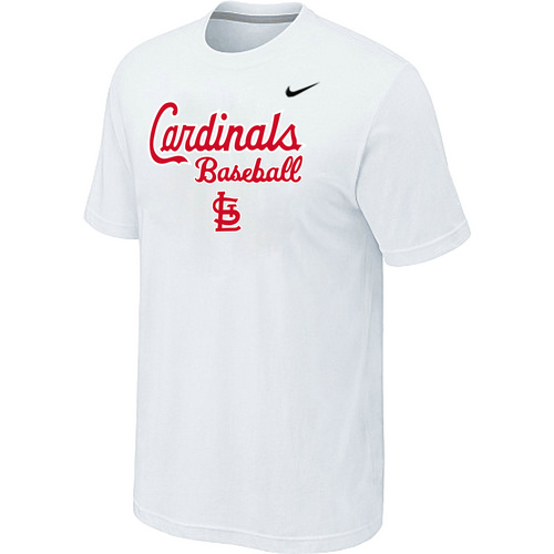 St.Louis Cardinals 2014 Home Practice T-Shirt - White,We sell and wholesale St.Louis Cardinals 2014 Home Practice T-Shirt - White on line form chian!