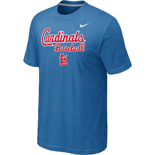 St.Louis Cardinals 2014 Home Practice T-Shirt - light Blue,We sell and wholesale St.Louis Cardinals 2014 Home Practice T-Shirt - light Blue on line form chian!