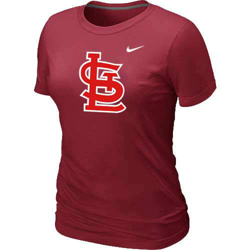 St.Louis Cardinals Heathered Red Nike Women's Blended T-Shirt,We sell and wholesale St.Louis Cardinals Heathered Red Nike Women's Blended T-Shirt on line form chian!