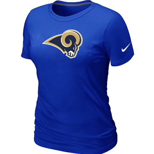 St.Louis Rams Blue Women's Logo T-Shirt,We sell and wholesale St.Louis Rams Blue Women's Logo T-Shirt on line form chian!