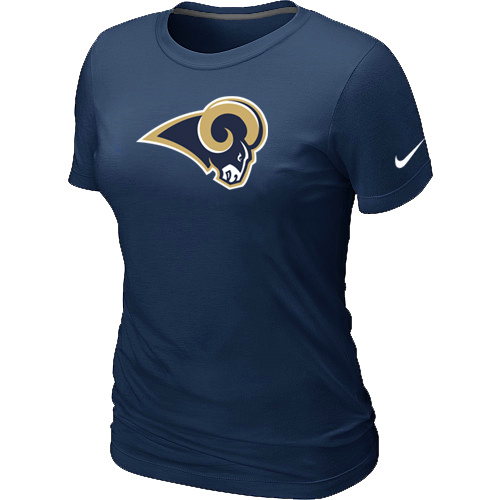 St.Louis Rams D.Blue Women's Logo T-Shirt,We sell and wholesale St.Louis Rams D.Blue Women's Logo T-Shirt on line form chian!