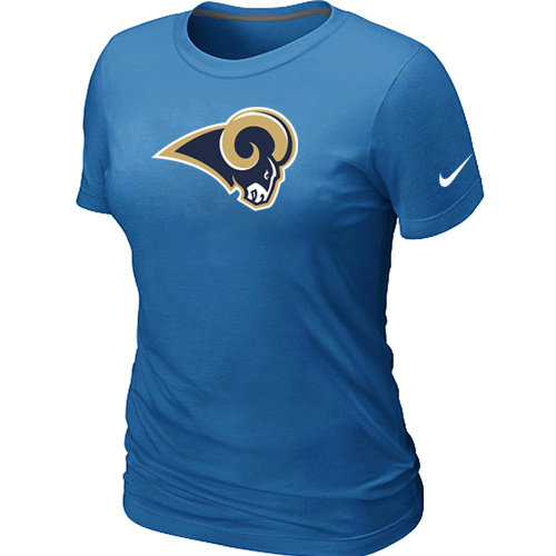 St.Louis Rams L.blue Women's Logo T-Shirt,We sell and wholesale St.Louis Rams L.blue Women's Logo T-Shirt on line form chian!