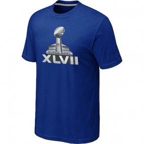 Super Bowl XLVII Logo Blue T-Shirt,We sell and wholesale Super Bowl XLVII Logo Blue T-Shirt on line form chian!