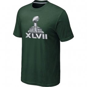 Super Bowl XLVII Logo D.Green T-Shirt,We sell and wholesale Super Bowl XLVII Logo D.Green T-Shirt on line form chian!