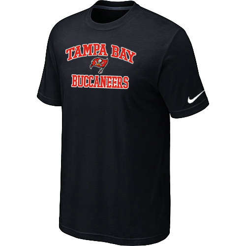 Tampa Bay Buccaneers Heart & Soul Blackl T-Shirt,We sell and wholesale Tampa Bay Buccaneers Heart & Soul Blackl T-Shirt on line form chian!