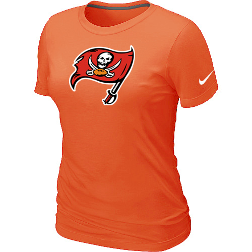 Tampa Bay Buccaneers Orange Women's Logo T-Shirt,We sell and wholesale Tampa Bay Buccaneers Orange Women's Logo T-Shirt on line form chian!