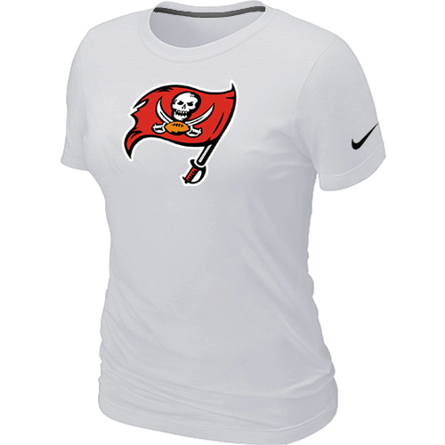 Tampa Bay Buccaneers White Women's Logo T-Shirt,We sell and wholesale Tampa Bay Buccaneers White Women's Logo T-Shirt on line form chian!