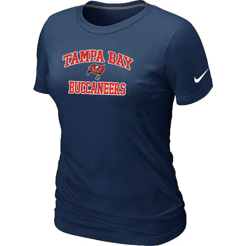 Tampa Bay Buccaneers Women's Heart & Soul D.Blue T-Shirt,We sell and wholesale Tampa Bay Buccaneers Women's Heart & Soul D.Blue T-Shirt on line form chian!